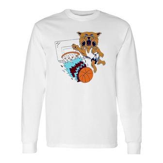 Wcats Dunk Basketball Long Sleeve T-Shirt T-Shirt | Mazezy