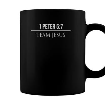 1 Peter 57 Christian Bible Verses Jesus Christ Teesgifts Coffee Mug - Seseable
