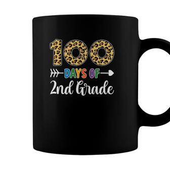 100 Days Of 2Nd Grade Teacher Student 100Th Day School Gift Coffee Mug - Seseable