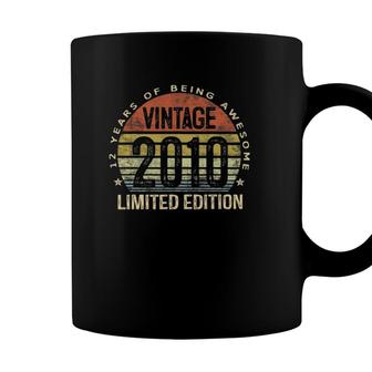 12 Years Old Gifts Vintage 2010 Limited Edition 12Th Birthday Coffee Mug - Seseable