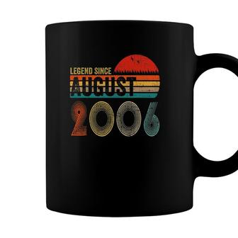 15 Years Old Retro Birthday Gift Legend Since August 2006 Ver2 Coffee Mug - Seseable