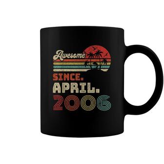 16 Year Old Awesome Since April 2006 16Th Birthday Coffee Mug - Seseable