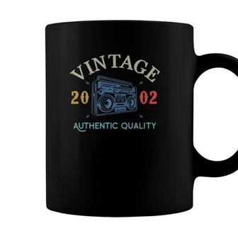 19 Years Old 2002 Vintage 19Th Birthday Gift Coffee Mug - Seseable
