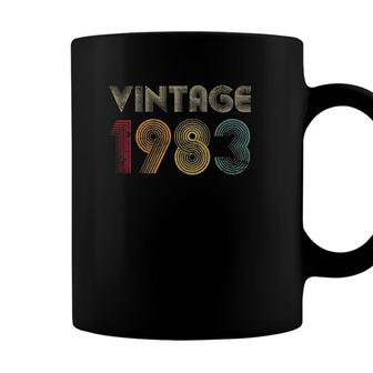 1983 38Th Birthday Gift Vintage Retro Men Women 38 Years Old Coffee Mug - Seseable