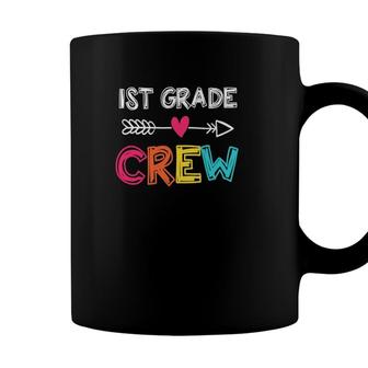 1St Grade Teacher Back To School 1St Grade Crew Coffee Mug - Seseable