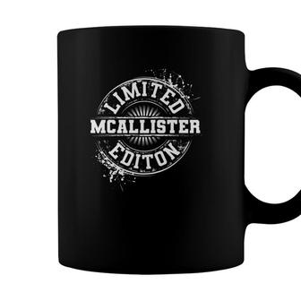 Mcallister Funny Surname Family Tree Birthday Reunion Gift Coffee Mug