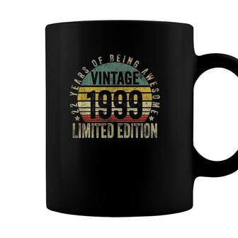 22 Years Old Gifts Vintage 1999 Limited Edition 22Nd Birthday Coffee Mug