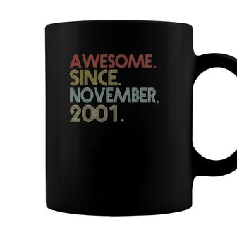 21St Birthday - 21 Years Old Awesome Since November 2001 Ver2 Coffee Mug - Seseable