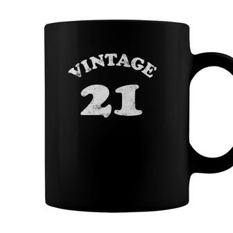 21St Birthday Vintage 21 Years Old Coffee Mug - Seseable