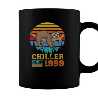 22Th Birthday Sloth 22 Years Old Chiller Since 1999 Born In 1999 Ver2 Coffee Mug - Seseable