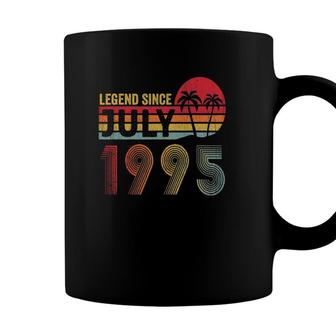 26 Years Old Retro Birthday Gift Legend Since July 1995 Ver2 Coffee Mug - Seseable