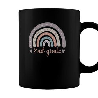 2Nd Grade Teacher Funny Rainbow Lover Back To School Gift Coffee Mug - Seseable
