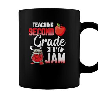 2Nd Grade Teacher S Teaching Second Grade Is My Jam Coffee Mug - Seseable