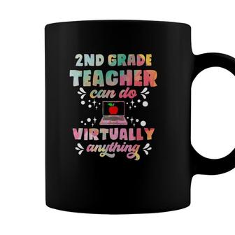 2Nd Grade Teachers Can Do Virtually Anything Funny Teacher Coffee Mug - Seseable