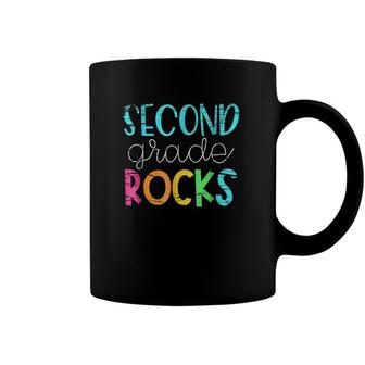 2Nd Teacher Team - Second Grade Rocks Coffee Mug | Mazezy