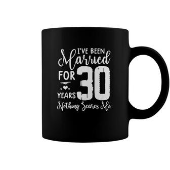 30 Years Married Funny Couple 30Th Anniversary Tee Coffee Mug | Mazezy