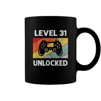 31St Birthday Level 31 Unlocked 31 Year Old Coffee Mug - Seseable