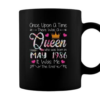 35 Years Old Birthday Girls 35Th Birthday Queen May 1986 Ver2 Coffee Mug - Seseable