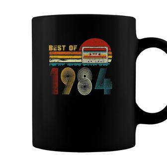 37Th Bday Gifts Best Of 1984 Retro Cassette Tape Vintage Coffee Mug - Seseable