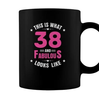 38 And Fabulous 38 Years Old Birthday Happy 38Th Birthday Coffee Mug - Seseable