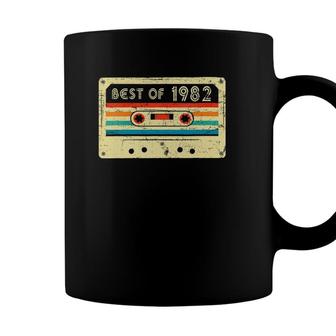 39Th Bday Best Of 1982 Retro Cassette Tape Vintage Coffee Mug - Seseable