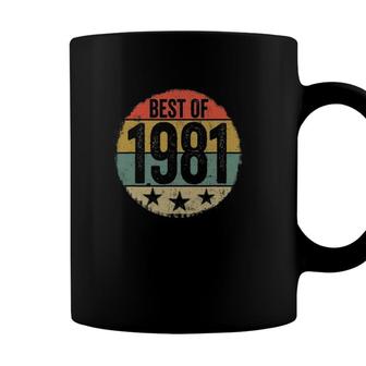 40Th Bday Gifts Best Of 1981 Retro Cassette Tape Vintage Coffee Mug - Seseable