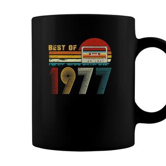 44Th Bday Best Of 1977 Retro Cassette Tape Vintage Coffee Mug - Seseable