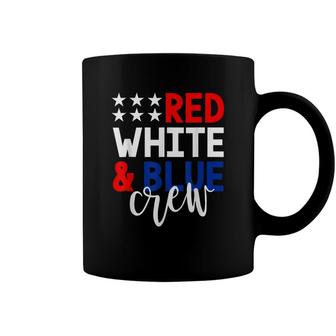 4Th Of July Red White Blue Crew Coffee Mug - Seseable