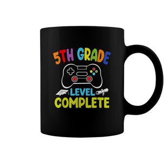 5Th Grade Level Complete Fifth Grade Graduation Video Gamer Coffee Mug - Seseable
