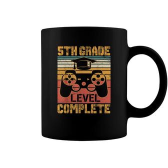 5Th Grade Level Complete Gamer Class Of 2022 Graduation Kids Coffee Mug - Seseable