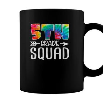 5Th Grade Squad Tie Dye Back To School Teacher Student Coffee Mug - Seseable