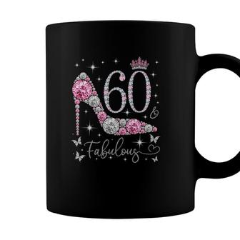 60 & Fabulous 60 Years Old And Fabulous 60Th Birthday Coffee Mug - Seseable