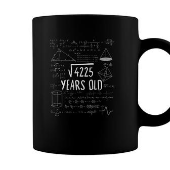 65 Years Old Math 65Th Birthday Square Root 4225 Ver2 Coffee Mug - Seseable