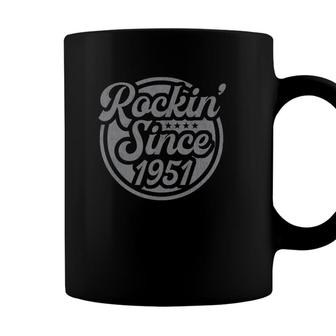 70 Years Old Classic Rock And Roll 1951 70Th Birthday Coffee Mug - Seseable