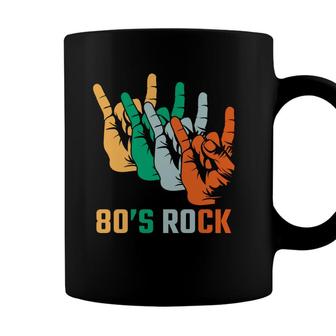 80S Rock Retro Vintage Music Lovers 80S 90S Style Coffee Mug - Seseable