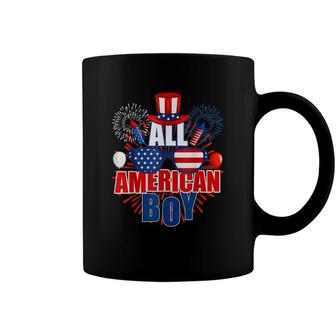 All American Boy 4Th Of July Kids Toddler Boys Family Ns Coffee Mug - Seseable