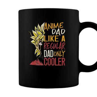 Anime Dad Like A Regular Dad Only Cooler Fathers Day Otaku Coffee Mug - Seseable