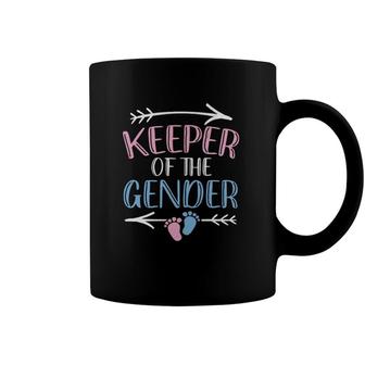 Announcement Keeper Of Gender Reveal Party Idea Baby Funny Coffee Mug | Mazezy