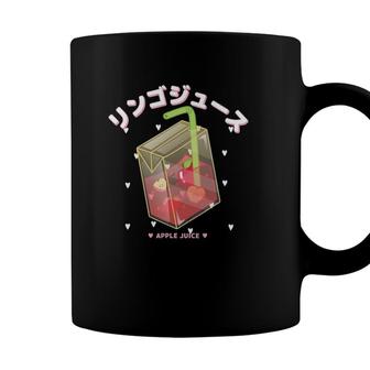 Apple Juice Kawaii Aesthetic Japanese Funny Retro 90S Y2k Coffee Mug - Seseable