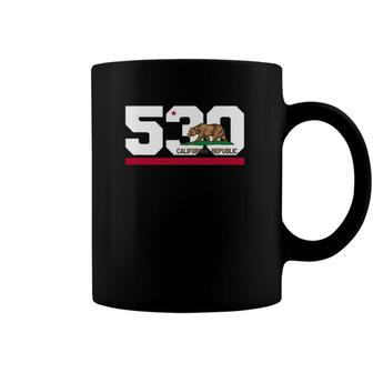 Area Code 530 - Lake Tahoe California Coffee Mug | Mazezy