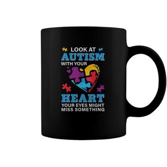Autism S Women Men Mom Dad Grandma Autism Awareness Coffee Mug | Mazezy