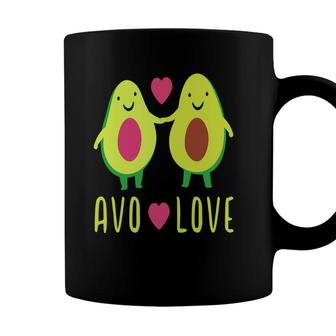 Avo Love Some Body Funny Avocado Couple Coffee Mug - Seseable