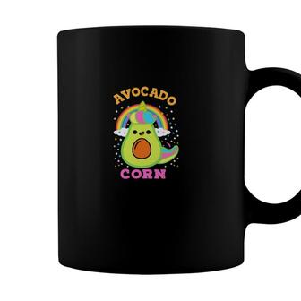 Avocado Corn With A Beautyful Smile Funny Avocado Coffee Mug - Seseable