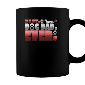 Awesome Best Dog Dad Ever Pet Pooch Puppy Daddy Coffee Mug - Seseable
