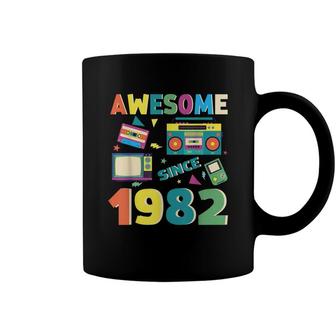 Awesome Since 1982 Vintage 1982 40Th Birthday 40 Years Old Coffee Mug - Seseable