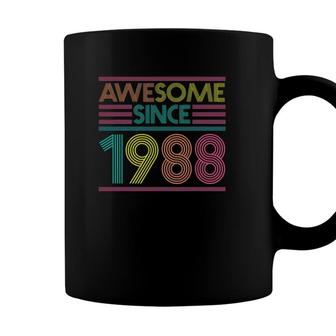 Awesome Since 1988 33Rd Birthday Gifts 33 Years Old Coffee Mug - Seseable