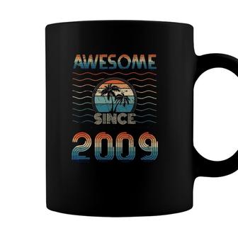Awesome Since 2009 13 Vintage Birthday Gifts 13 Years Old Coffee Mug - Seseable
