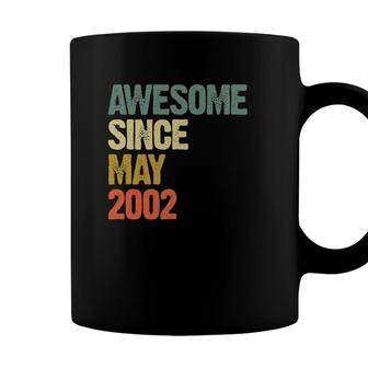 Awesome Since May 2002 20 Years Old 20Th Birthday Gift Coffee Mug - Seseable