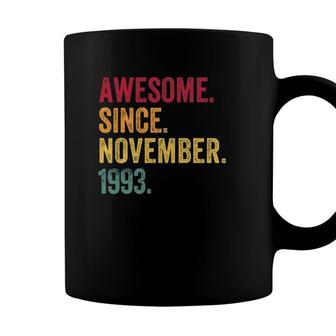 Awesome Since November 1993 27Th Birthday Gift 27 Years Old Coffee Mug | Seseable UK