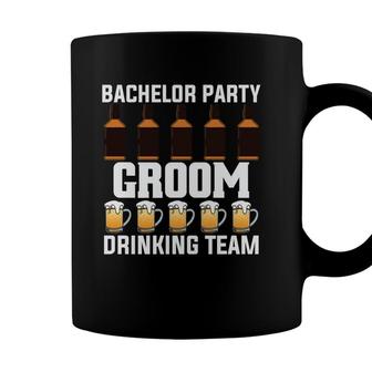 Bachelor Party Groom Drinking Team Groom Bachelor Party Coffee Mug - Seseable